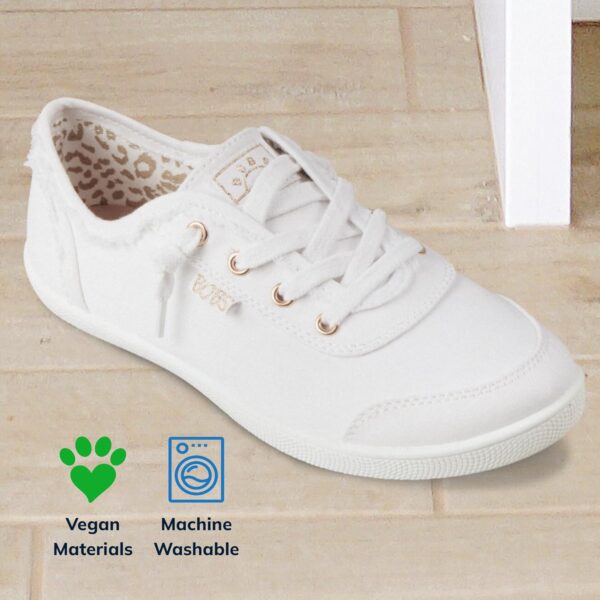 Skechers Women's Bobs B Cute Sneaker – Memory Foam, Flexible Outsole, Lightweight Vegan Shoes