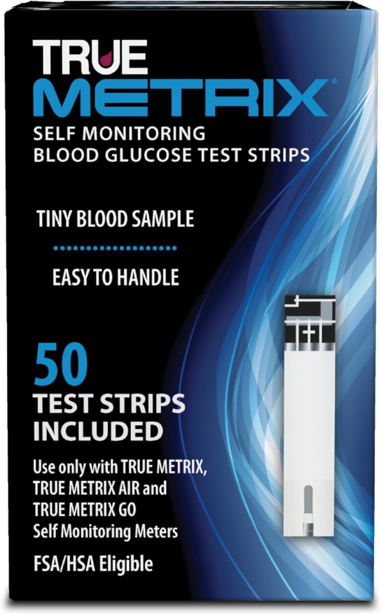 True Count X Pro True Metrix Blood Glucose Test Strips, 50 Count - Friendly Shoes - The ...