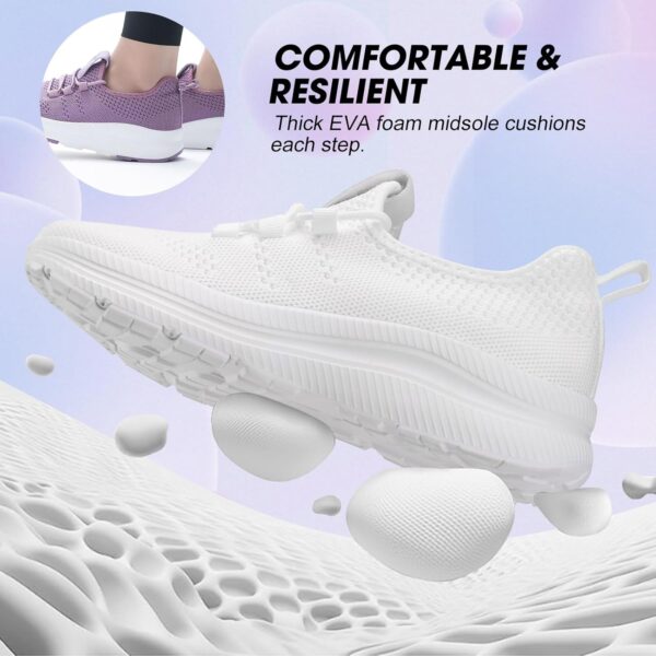 ZOVE Wide Toe Box Shoes Women Extra Wide Width Sneakers Ultra Light Road Running Shoes Non-Slip Tennis Sneakers Breathable Walking Athletic