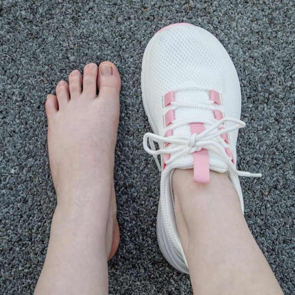 KOLILI Women's Wide Toe Box Shoes Easy Slip On Cushion Walking Sneakers