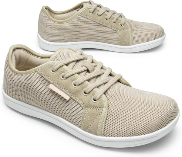 DREAM PAIRS Women's Barefoot Walking Wide Toe Box Zero Drop Minimalist Sneakers Non Slip Breathable Comfortable Lightweight Walking Shoes