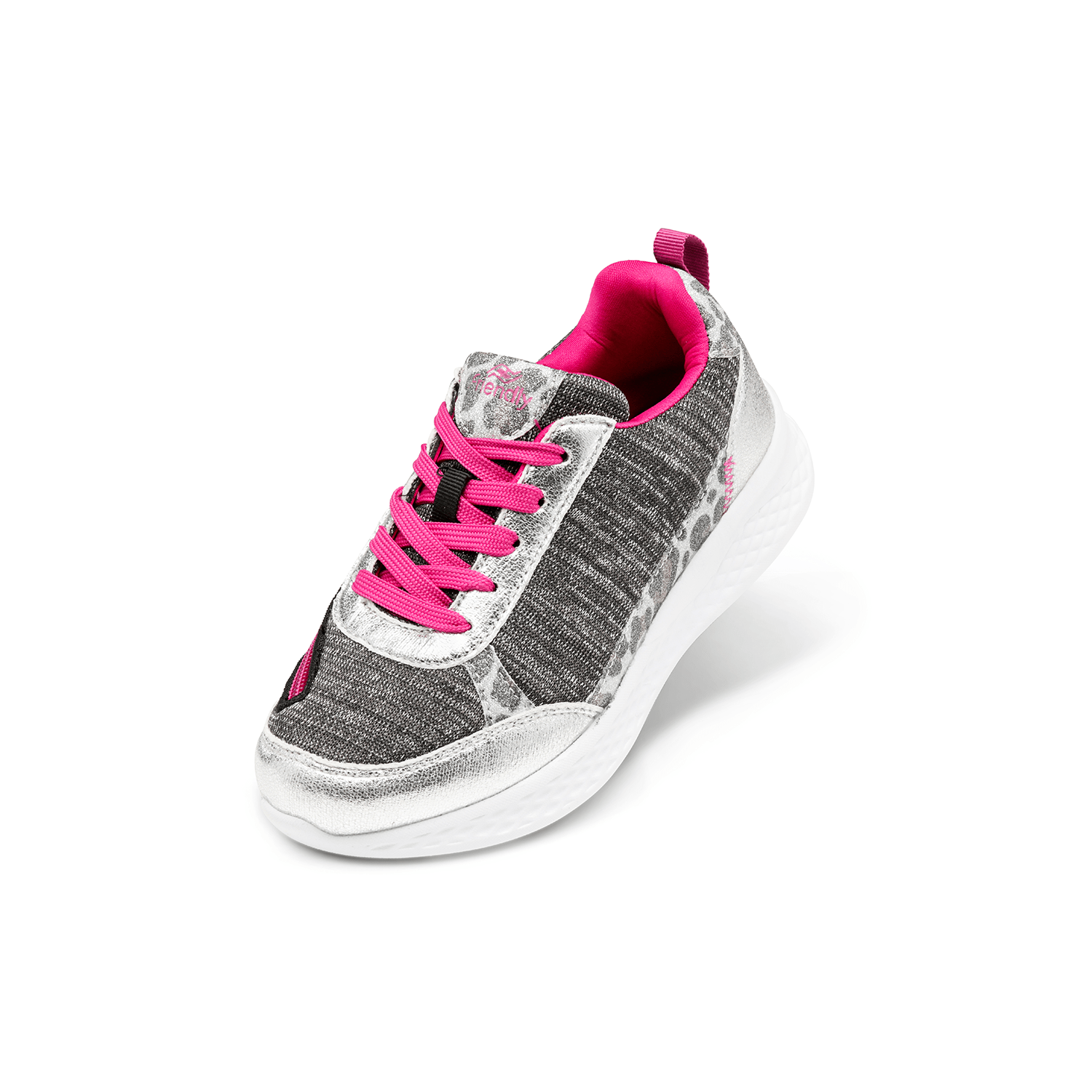 pink and grey shoes