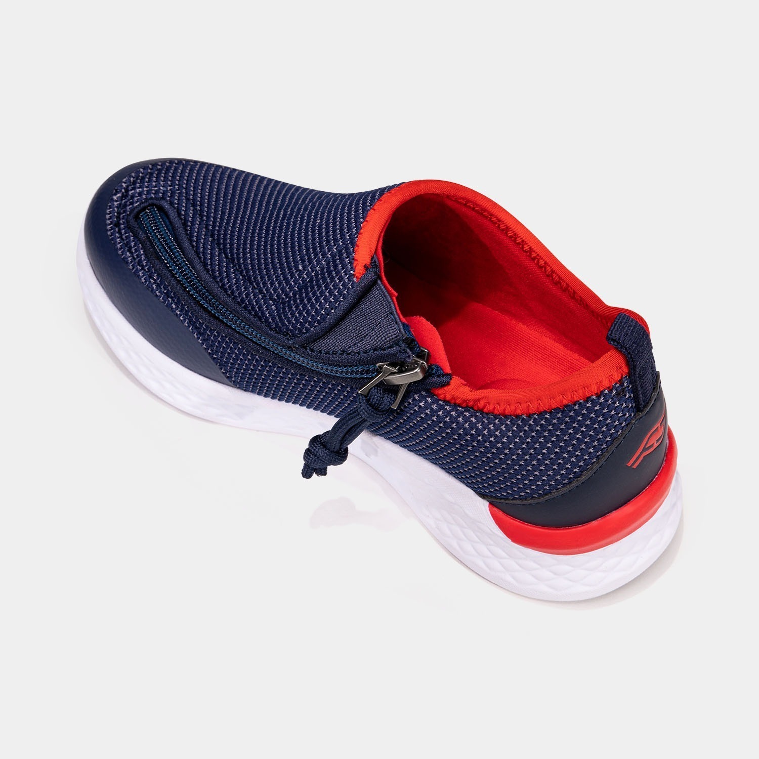 Kid's Force Navy Blue & Red - Friendly Shoes - The Shoe for All Abilities