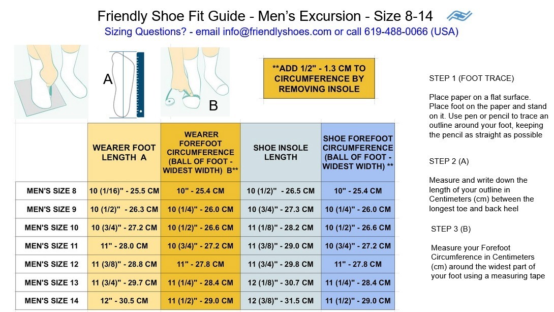 Men's Excursion Woodshop - Friendly Shoes - The Shoe for All Abilities