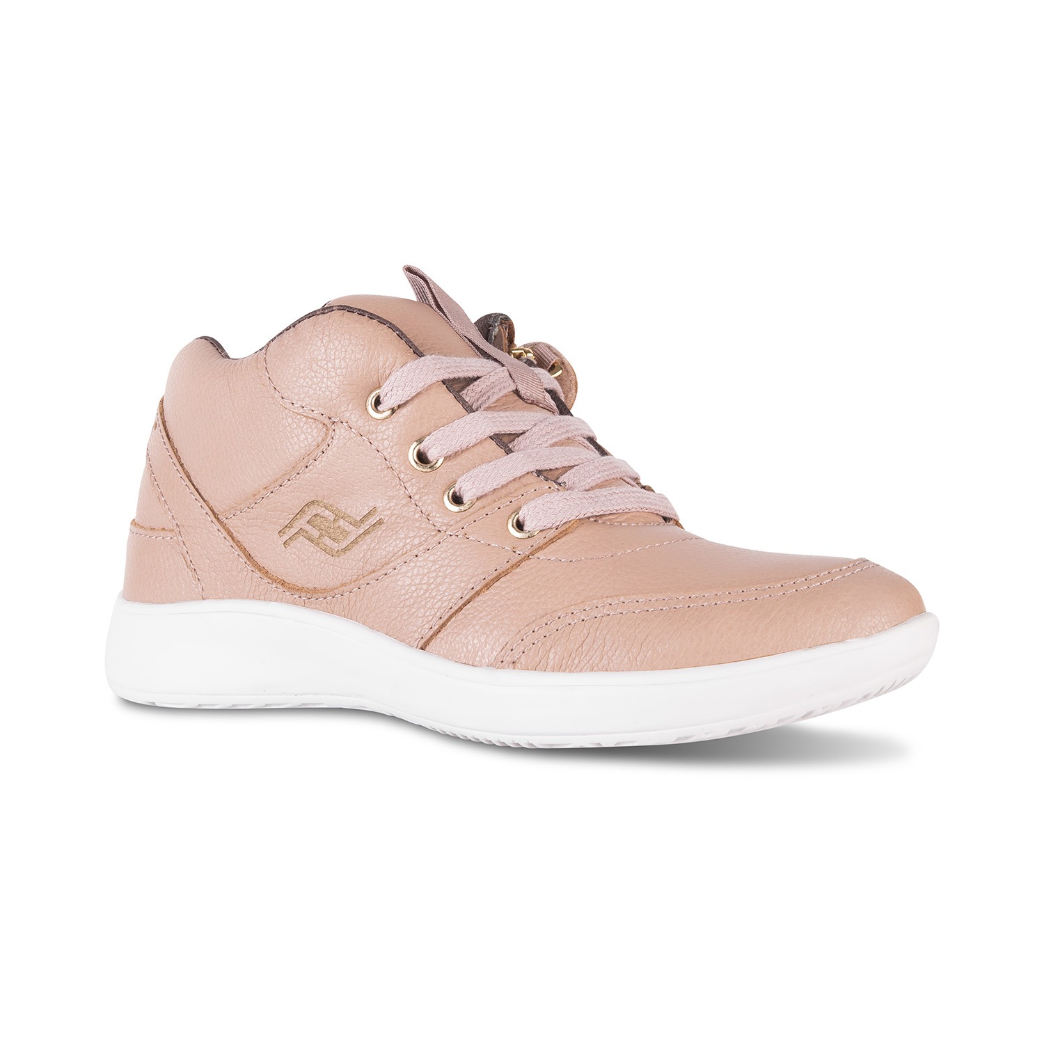 Medimoto Mid Top Rose Gold Leather 