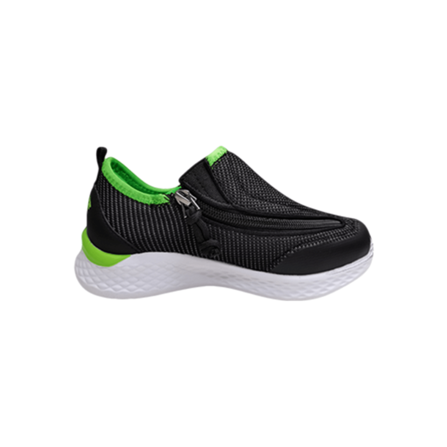 Force Black & Lime Green Kids' Shoe - Friendly Shoes - The Shoe