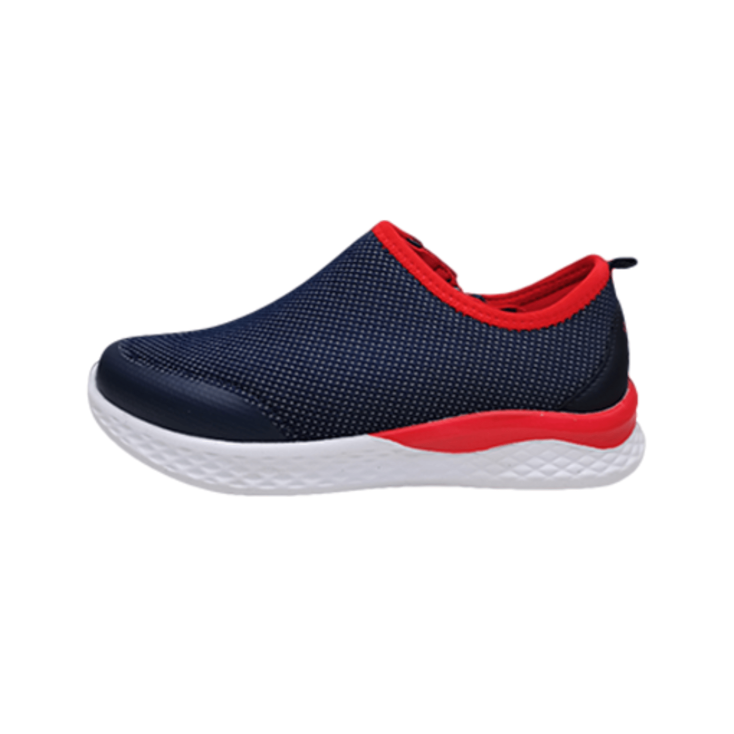 Force Navy Blue & Red Kids' Shoe - Friendly Shoes - The Shoe for All ...