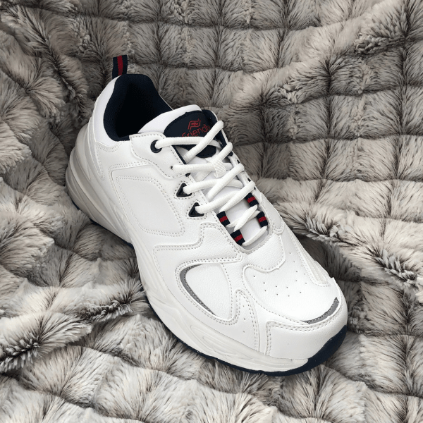 uheldigvis hjort tunnel Men's Tenease White - Friendly Shoes - The Shoe for All Abilities